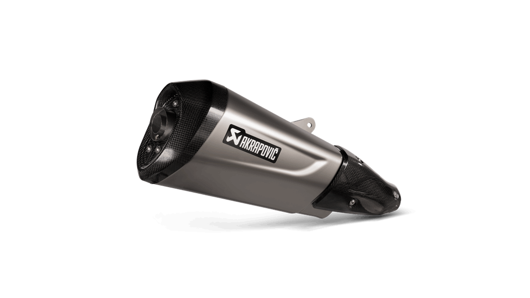 AKRAPOVIC VESPA GTS SUPER 300 / SEI GIORNI / TECH 21>23 SLIP-ON LINE (SS)