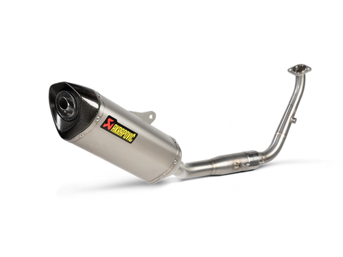 AKRAPOVIC YZF-R125 (21-24) RACING LINE (TITANIUM) FOR COMPLETE EXHAUST SYSTEM - Y125R8-HZT
