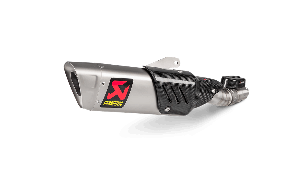 AKRAPOVIC YAMAHA R6 17>23 SLIP-ON LINE (TITANIUM)