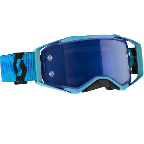 SCOTT PROSPECT GOGGLES BLUE/BLACK W/BLUE CHROME WORKS LENS