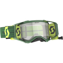 SCOTT PROSPECT WFS GOGGLES GREEN/YELLOW W/CLEAR WORKS LENS