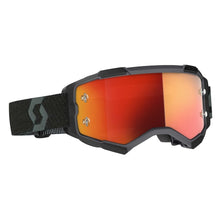 SCOTT FURY GOGGLES BLACK W/ORANGE CHROME LENS