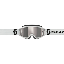 SCOTT PRIMAL GOGGLES WHITE W/SILVER CHROME WORKS LENS