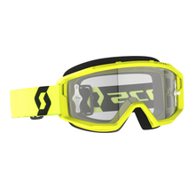 SCOTT PRIMAL CLEAR GOGGLES YELLOW/BLACK W/CLEAR WORKS LENS