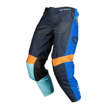 SCOTT 350 RACE BLUE/ORANGE JUNIOR PANTS