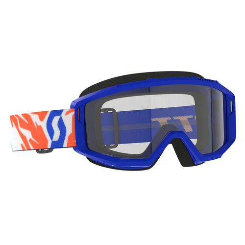 SCOTT PRIMAL YOUTH GOGGLES BLUE W/CLEAR LENS