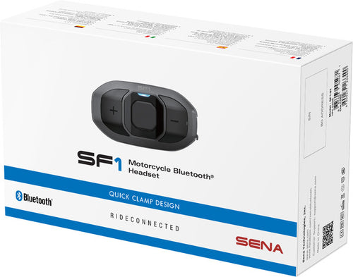 SENA SF1 SINGLE MOTORCYCLE BLUETOOTH HEADSET COMMUNICATION SYSTEM