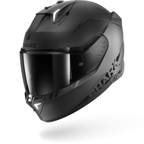SHARK SKWAL I3 BLANK SP HELMET - ANTHRACITE/BLACK/SILVER