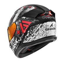 SHARK SKWAL I3 HELLCAT BLACK/CHROME/RED HELMET