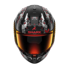 SHARK SKWAL I3 HELLCAT BLACK/CHROME/RED HELMET