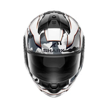 SHARK RIDILL 2 MATRIX HELMET - CAMO WHITE/SILVER RED (SIZE: SMALL)