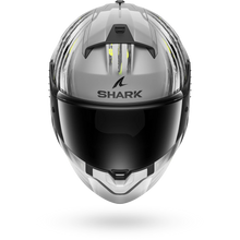 RIDILL 2 ASSYA FULL FACE HELMET - SILVER/ANTHRACITE/YELLOW
