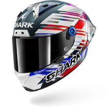 SHARK AERON-GP FIM RACING #2 REPLICA ZARCO GP DE FRANCE 26 HELMET - CARBON CHROME RED