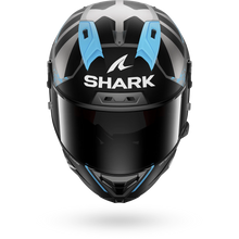 SHARK AERON-GP FIM RACING #2 REPLICA RAUL FERNANDEZ WINTER TEST 26 HELMET - ANTHRACITE BLUE SILVER