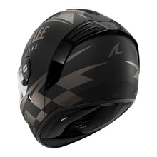 SHARK SPARTAN RS RACESHOP Troy Lee Designs MATTE HELMET - BLACK/ANTHRACITE/SILVER