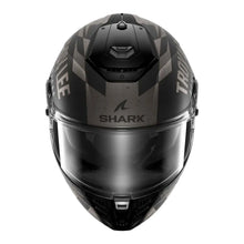 SHARK SPARTAN RS RACESHOP Troy Lee Designs MATTE HELMET - BLACK/ANTHRACITE/SILVER