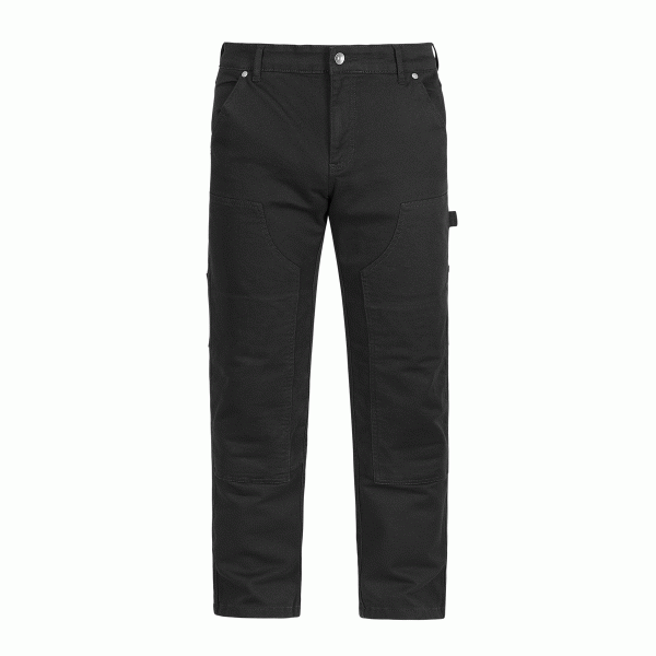 SILK ROAD CARPENTER PANTS - BLACK