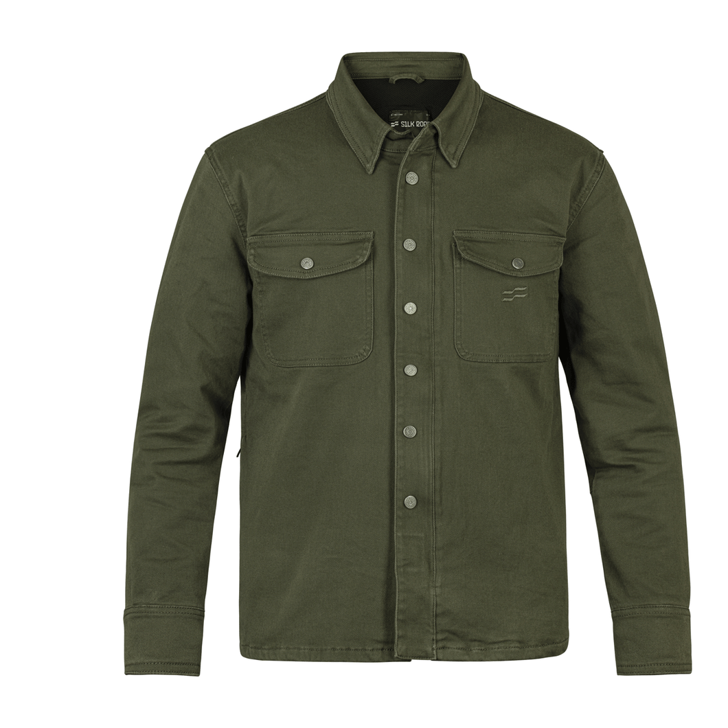 SILK ROAD OVERLAND RIDING SHIRT - GREEN