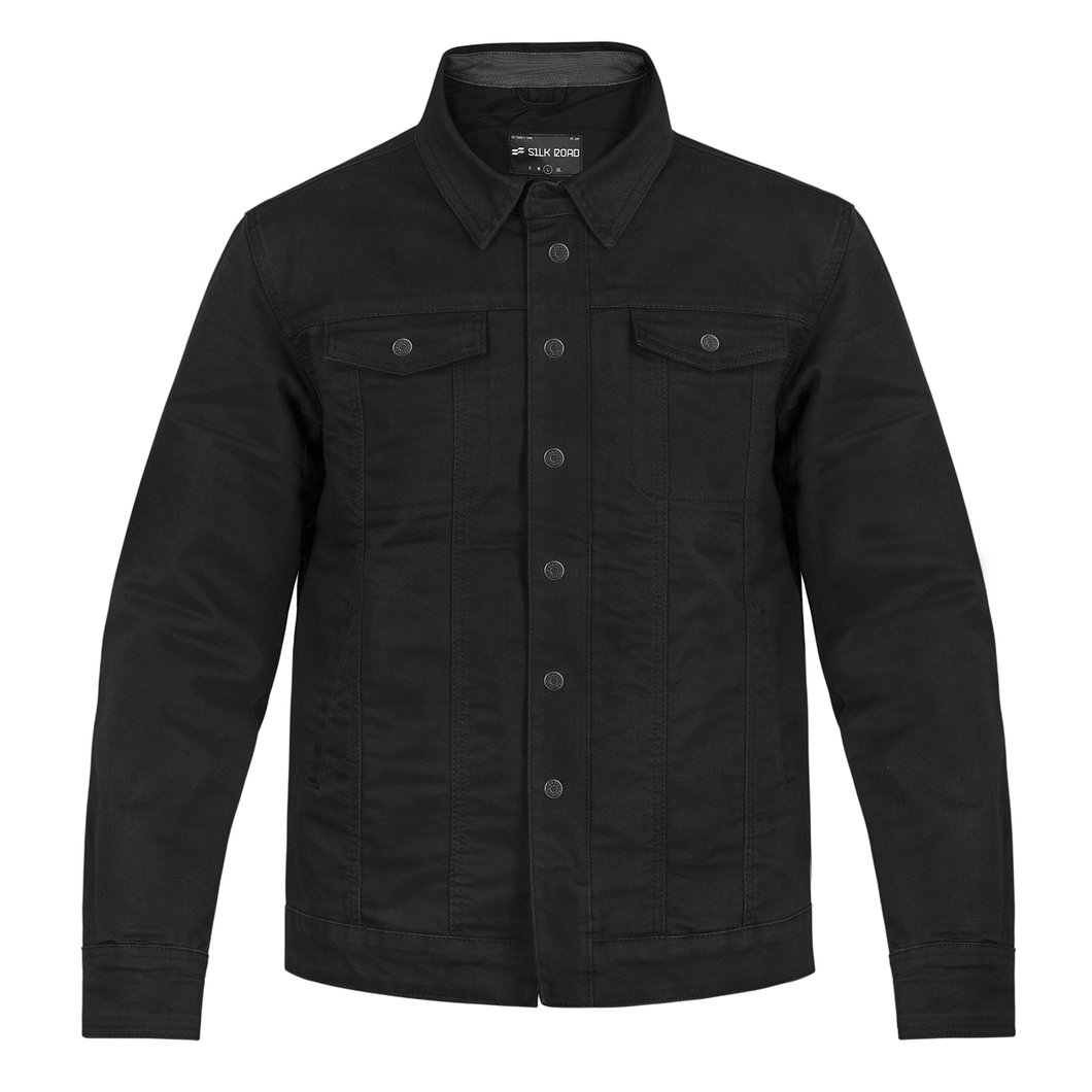 SILK ROAD SCOUT JACKET - CHARCOAL BLACK