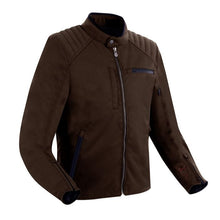 SEGURA ETERNAL MOTORCYCLE JACKET MAROON BROWN