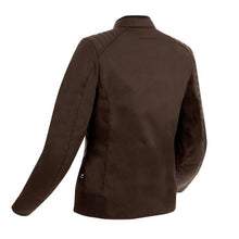 SEGURA ETERNAL WOMENS MOTORCYCLE JACKET MAROON BROWN