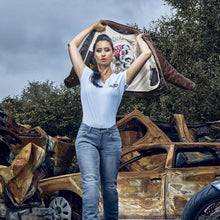 SEGURA ETERNAL WOMENS MOTORCYCLE JACKET MAROON BROWN