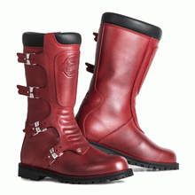 STYLMARTIN CONTINENTAL BOOTS - RED