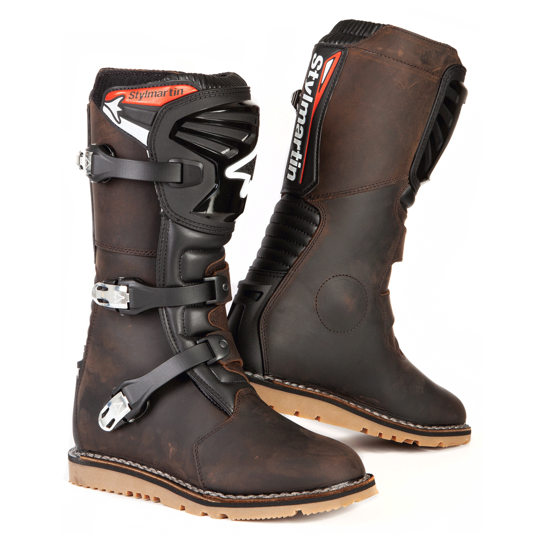 STYLMARTIN IMPACT RS WATERPROOF BOOTS - BROWN