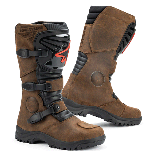 STYLMARTIN OVERLANDER WATERPROOF BOOTS - BROWN