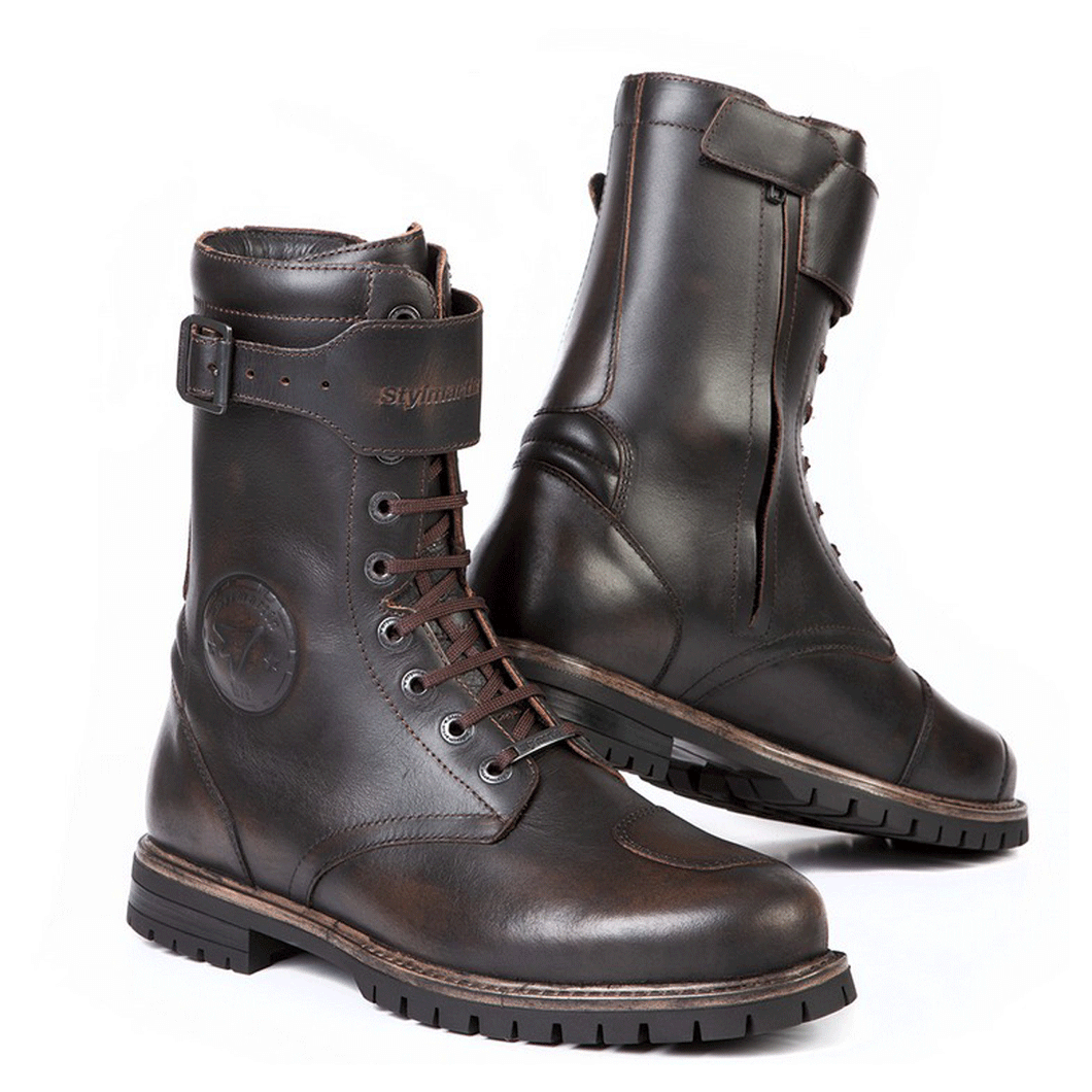 STYLMARTIN ROCKET WATERPROOF BOOTS - BROWN