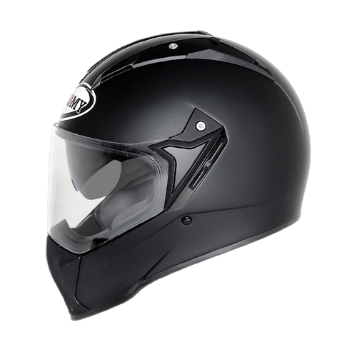 SUOMY MX TOURER PLAIN ADV MATTE BLACK MOTORCYCLE HELMET