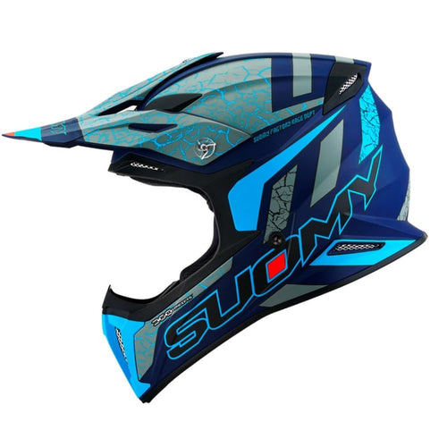 SUOMY X-WING REEL MIPS MATTE BLUE MOTOCROSS HELMET