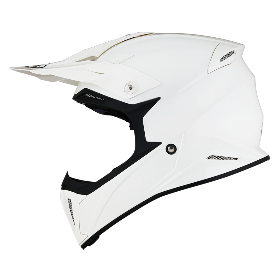 SUOMY X-WING PLAIN WHITE MOTOCROSS HELMET