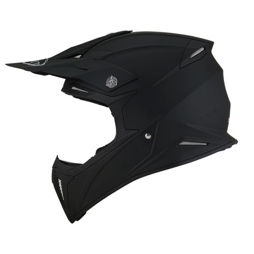 SUOMY X-WING MATTE BLACK MOTOCROSS HELMET