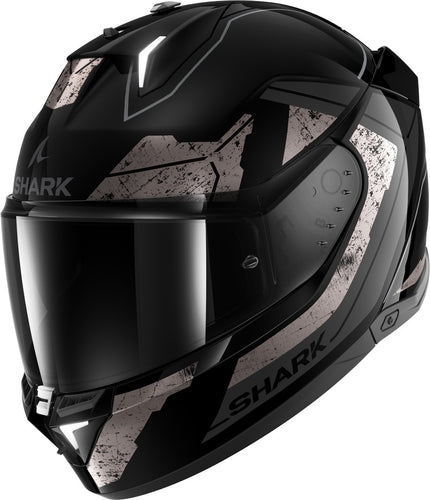 SHARK SKWAL i3 RHAD BLACK/CHROME HELMET