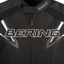 BERING SKOPE BLACK/GREY LEATHER JACKET (Size: XXL) Last One