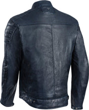 IXON SPARK LEATHER JACKET - BLUE (Size: XL) Last One