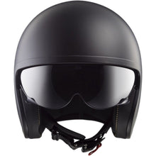 LS2 OF599 SPITFIRE II HELMET MATT BLACK 22.06 (Size: Large) Last One