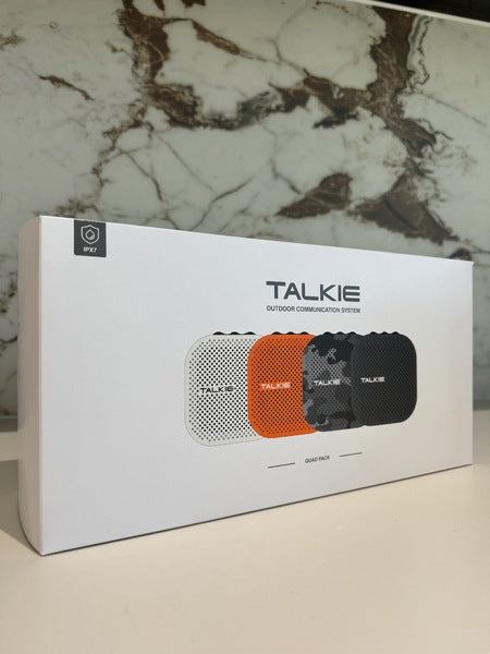 SENA TALKIE PORTABLE COMMUNICATION FOR OUTDOOR ACTIVITIES - QUAD PACK