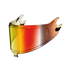 SHARK SPARTAN GT / SPARTAN RS RED IRIDIUM VISOR