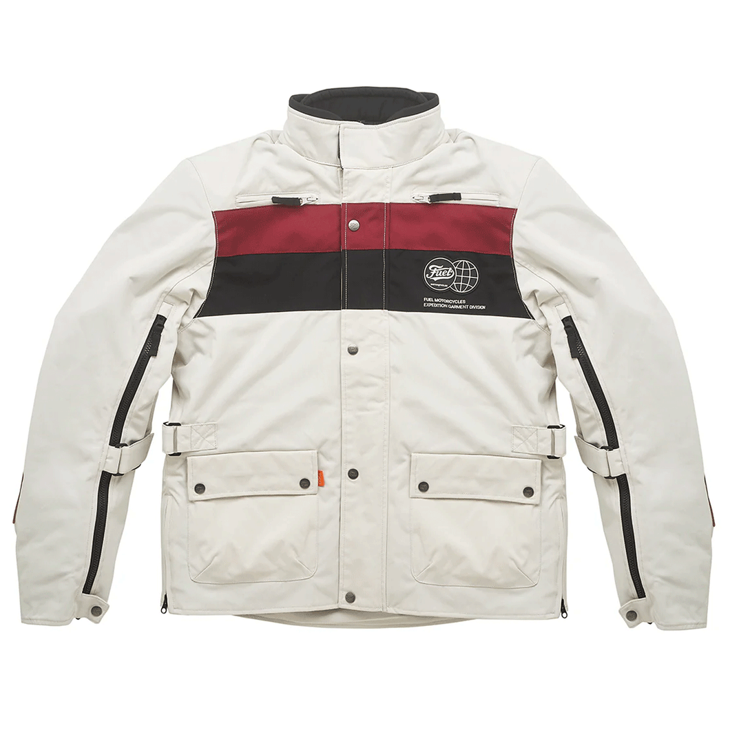 FUEL RALLY 2 JACKET WHITE