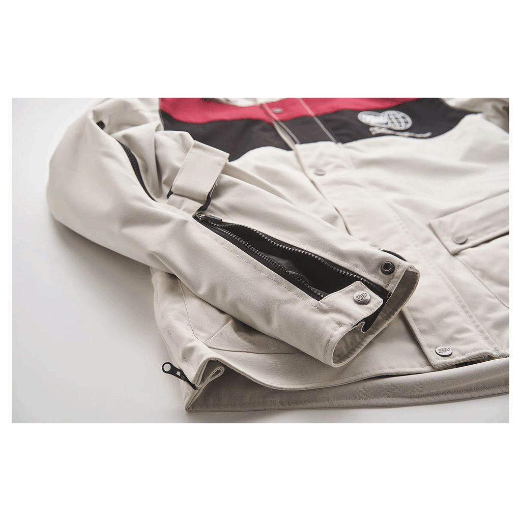 FUEL RALLY 2 MOTORCYCLE JACKET - WHITE