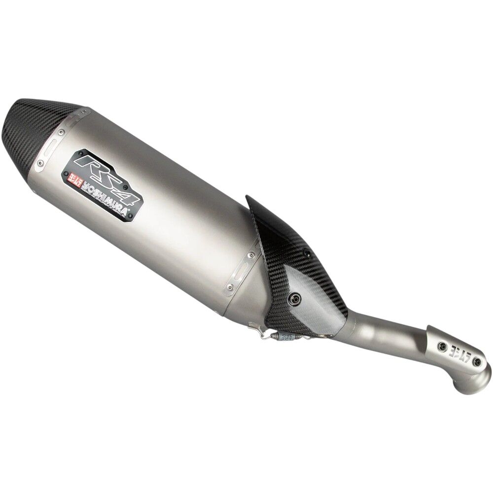 YOSHIMURA KTM 790-890 ADVENTURE / R 2019-2025 RS-4 STAINLESS STEEL SLIP ON MUFFLER