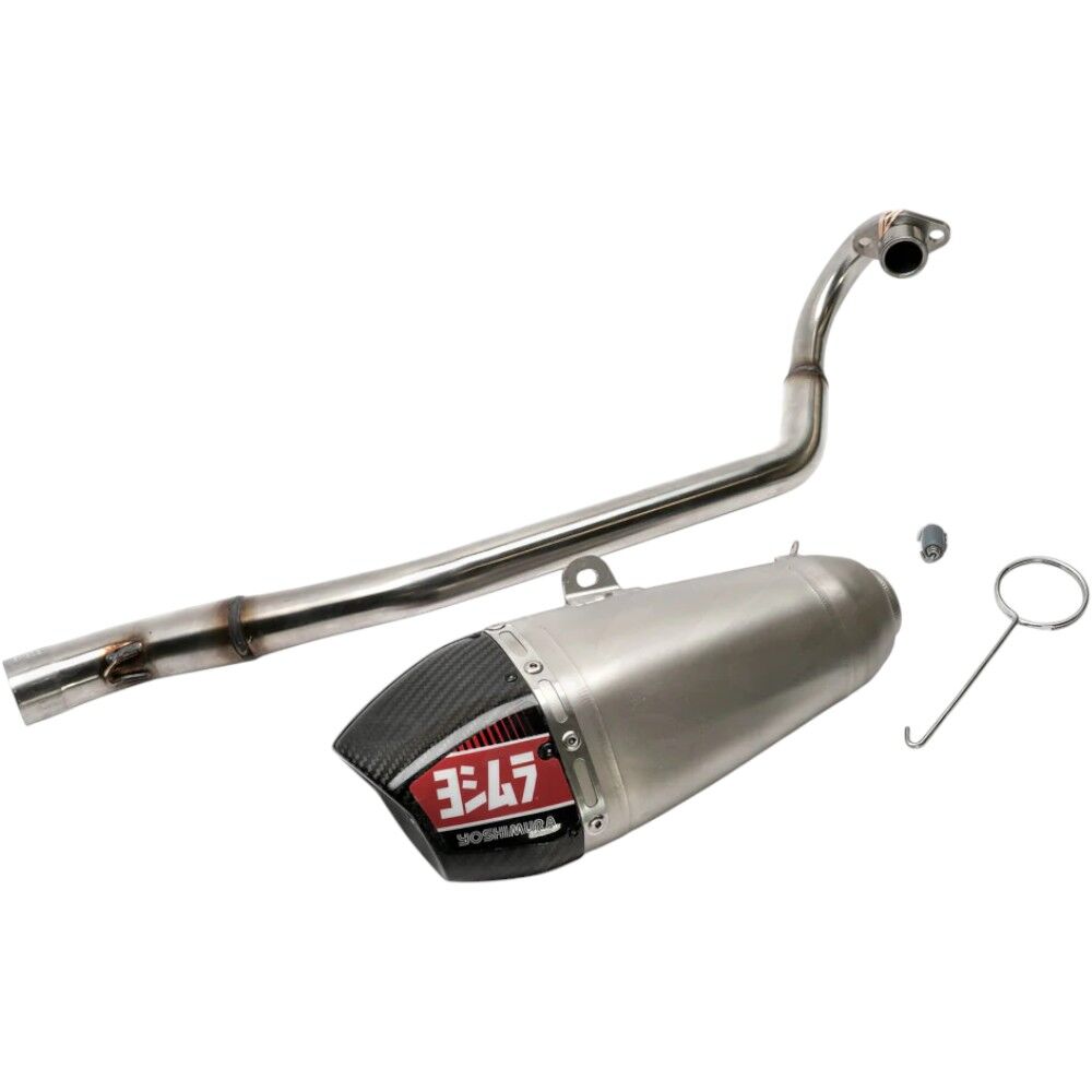 YOSHIMURA HONDA CRF110F 2019-2025 RS-9T STAINLESS STEEL FULL EXHAUST SYSTEM