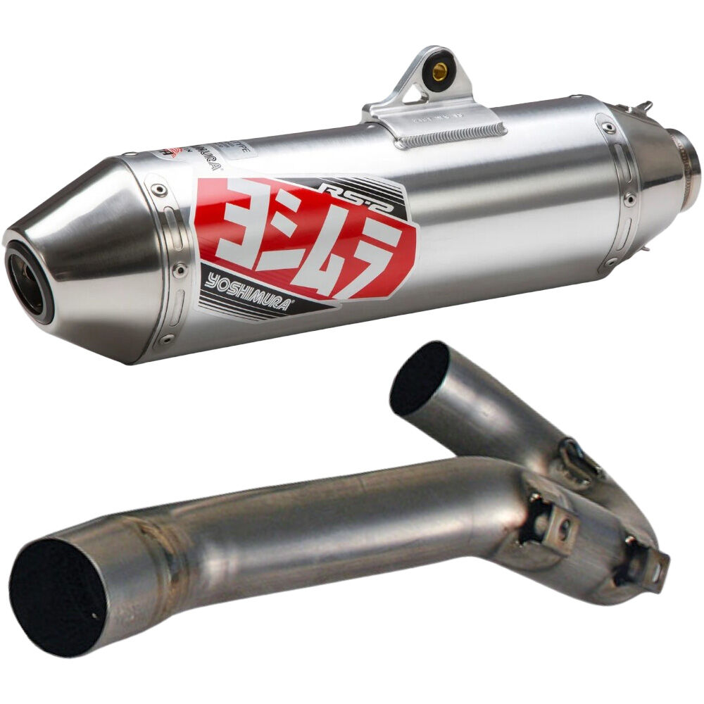 YOSHIMURA HONDA CRF250F 2019-2025 RS-2 STAINLESS FULL EXHAUST SYSTEM