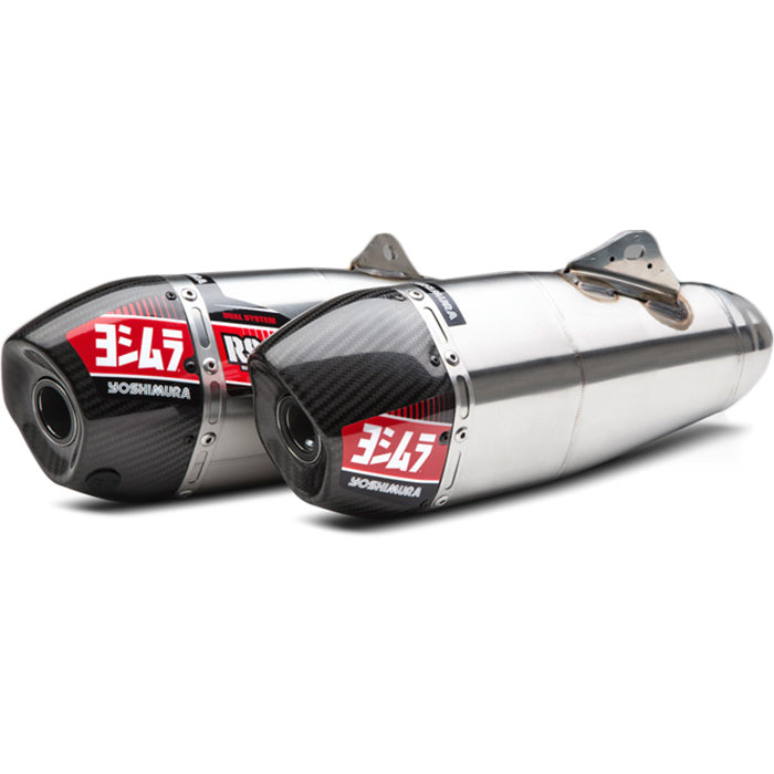 YOSHIMURA HONDA CRF450R / RX 2017-2018 RS-9T SLIP ON DUAL MUFFLERS