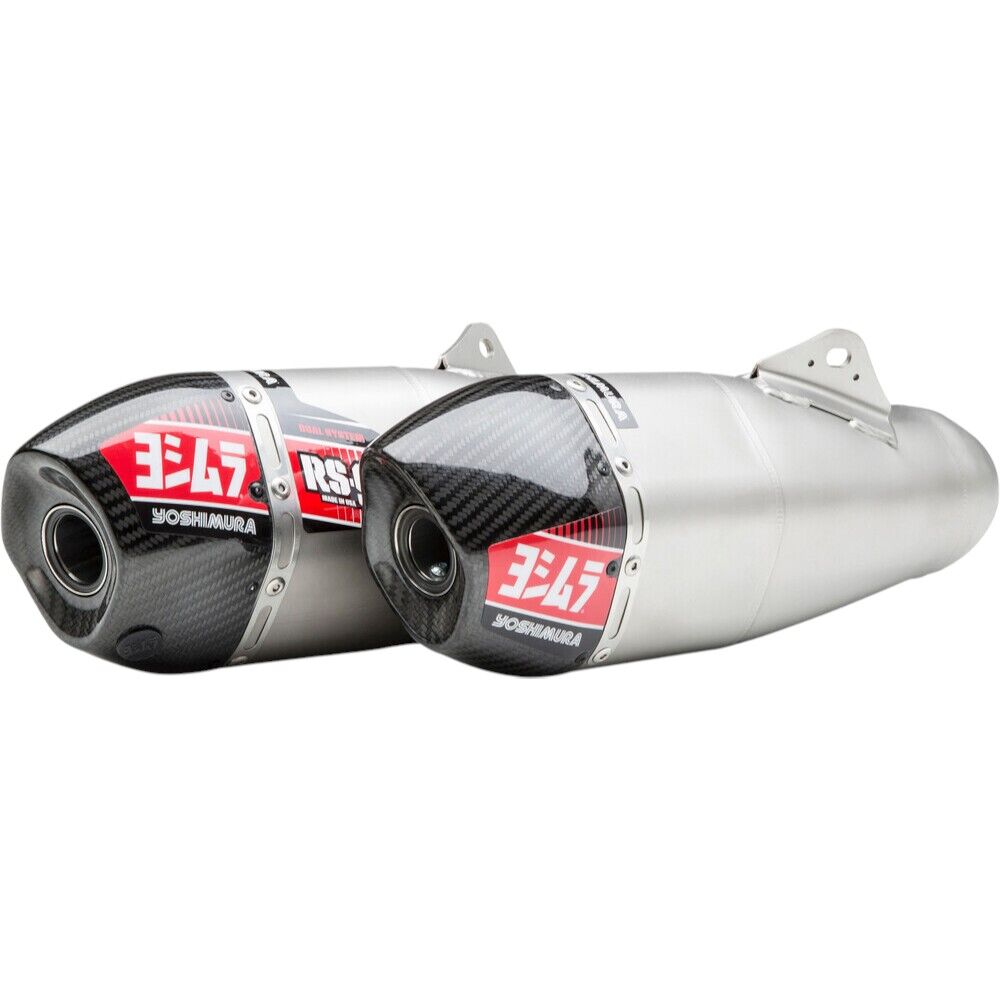 YOSHIMURA HONDA CRF250R / RX 2020-2021 RS-9T DUAL EXHAUST SLIP-ON MUFFLERS