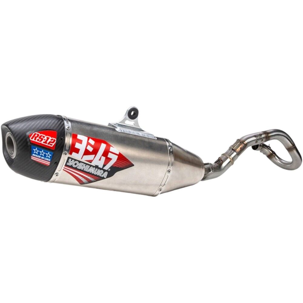 YOSHIMURA KTM / HUSQVARNA / GAS GAS 250 / 350 2019-2022 RS-12 STAINLESS FULL EXHAUST SYSTEM