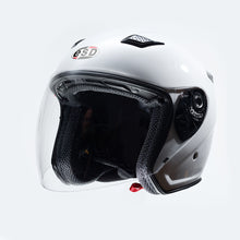 ELDORADO ESD E10 MOTORCYCLE HELMET GLOSS WHITE