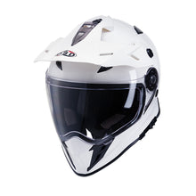 ELDORADO ESD E30 ADVENTURE MOTORCYCLE HELMET GLOSS WHITE